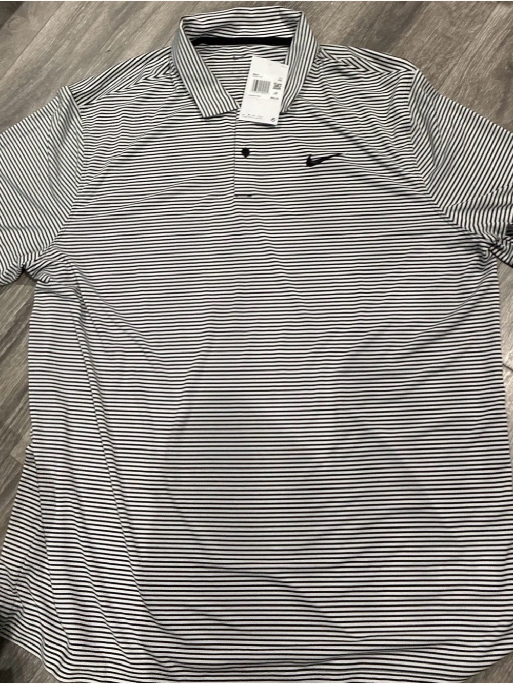 NEW Nike Golf Striped Polo